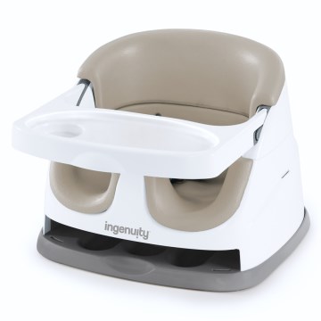 Ingenuity - Krēsla paaugstinājums 2in1 BABY BASE bēša