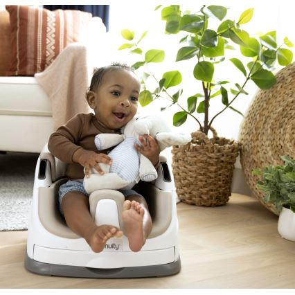Ingenuity - Krēsla paaugstinājums 2in1 BABY BASE bēša