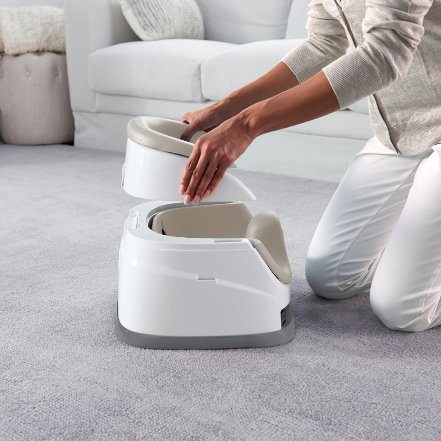 Ingenuity - Krēsla paaugstinājums 2in1 BABY BASE bēša