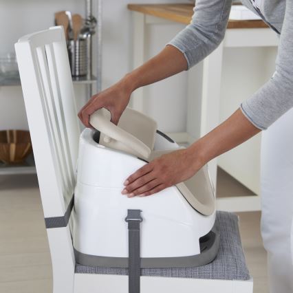 Ingenuity - Krēsla paaugstinājums 2in1 BABY BASE bēša