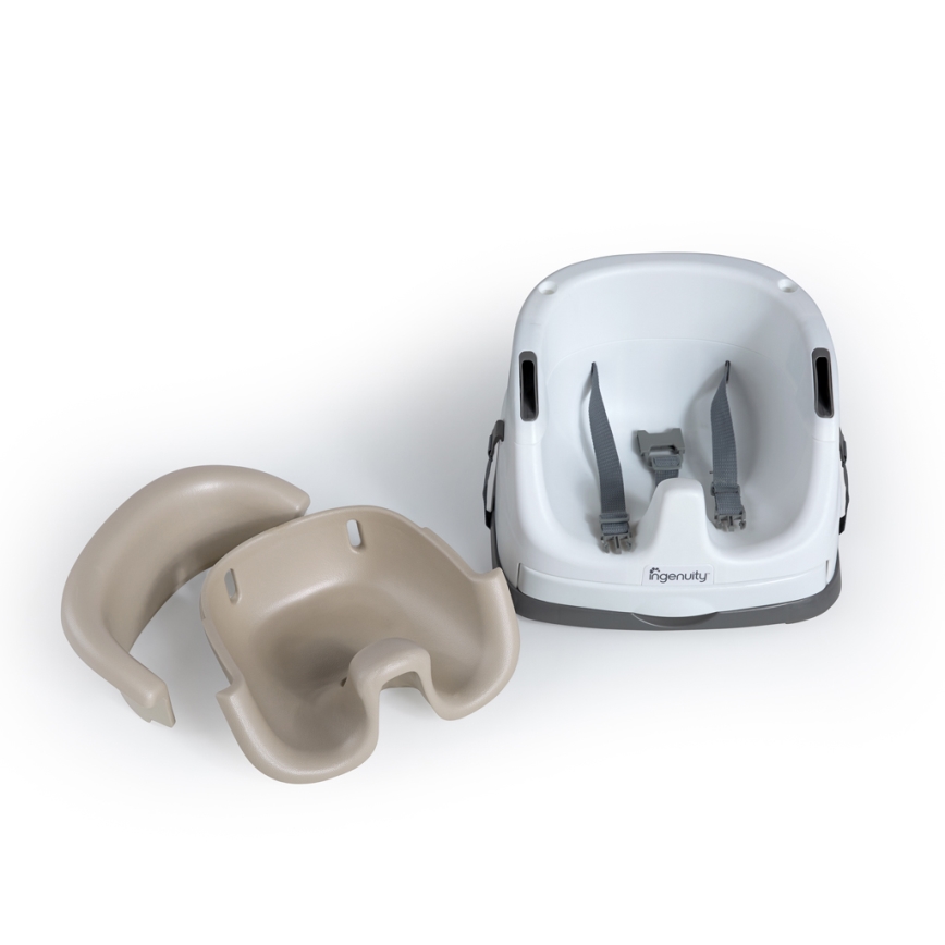 Ingenuity - Krēsla paaugstinājums 2in1 BABY BASE bēša