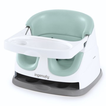 Ingenuity - Krēsla paaugstinājums 2in1 BABY BASE piparmētru krāsa