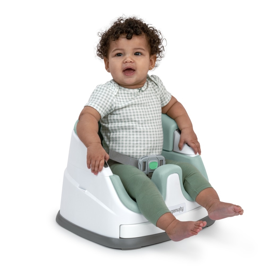 Ingenuity - Krēsla paaugstinājums 2in1 BABY BASE piparmētru krāsa