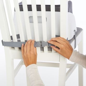 Ingenuity - Krēsla paliktnis barošanai 2in1 SMARTCLEAN TODDLER, pelēka