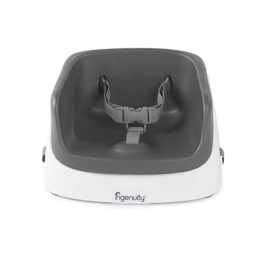 Ingenuity - Krēsla paliktnis barošanai 2in1 SMARTCLEAN TODDLER, pelēka