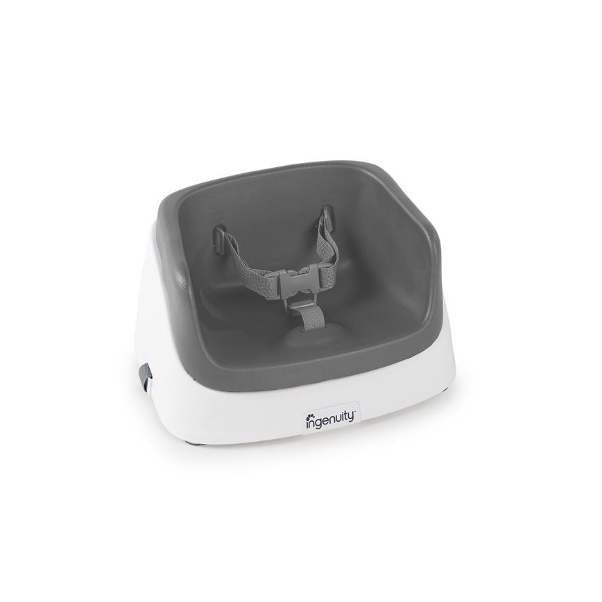 Ingenuity - Krēsla paliktnis barošanai 2in1 SMARTCLEAN TODDLER, pelēka