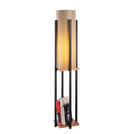 Īslaicīga lampa 1xE27/40W/230V bēša