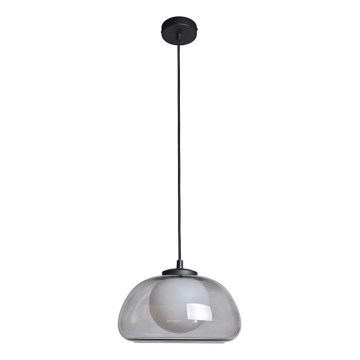 ITALUX - Karājoša lampa uz kabeļa AINALE 1xG9/7W/230V melna/dūmakaina