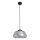 ITALUX - Karājoša lampa uz kabeļa AINALE 1xG9/7W/230V melna/dūmakaina
