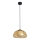 ITALUX - Karājošā lampa uz kabeļa AINALE 1xG9/7W/230V melna/dūmota brūna