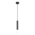 ITALUX - Karājoša lampa uz vada FILANO 1xG9/5W/230V melna