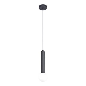 ITALUX - Karājoša lampa uz vada FILANO 1xG9/5W/230V melna