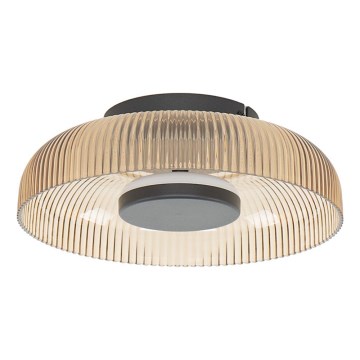 ITALUX - LED griestu lampa PASSO LED/8W/230V 3000K Ø 25 cm dūmaina bēša