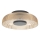 ITALUX - LED griestu lampa PASSO LED/8W/230V 3000K Ø 25 cm dūmaina bēša