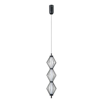ITALUX - LED lustra uz kabeļa SEVILLA LED/15W/230V 3000K melna