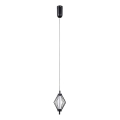 ITALUX - LED lustra uz troses SEVILLA LED/5W/230V 3000K melna