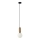 ITALUX - Lustra ar auklu ALDEVA 1xE27/40W/230V bronza