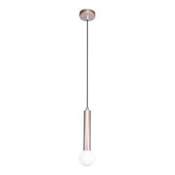 ITALUX - Lustra uz troses FILANO 1xG9/5W/230V rožu zelts