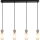 ITALUX - Lustra uz vada SANTOS 4xG9/40W/230V melna