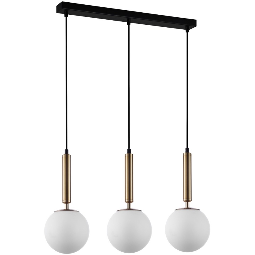 ITALUX - Maiņas stikls RAVENA E27 d. 15 cm balta
