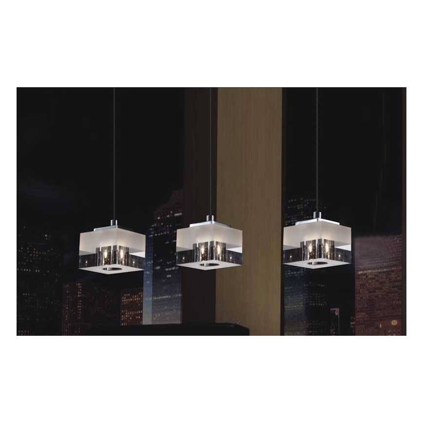ITALUX - Lustra ar auklu CUBRIC 1xG9/28W/230V