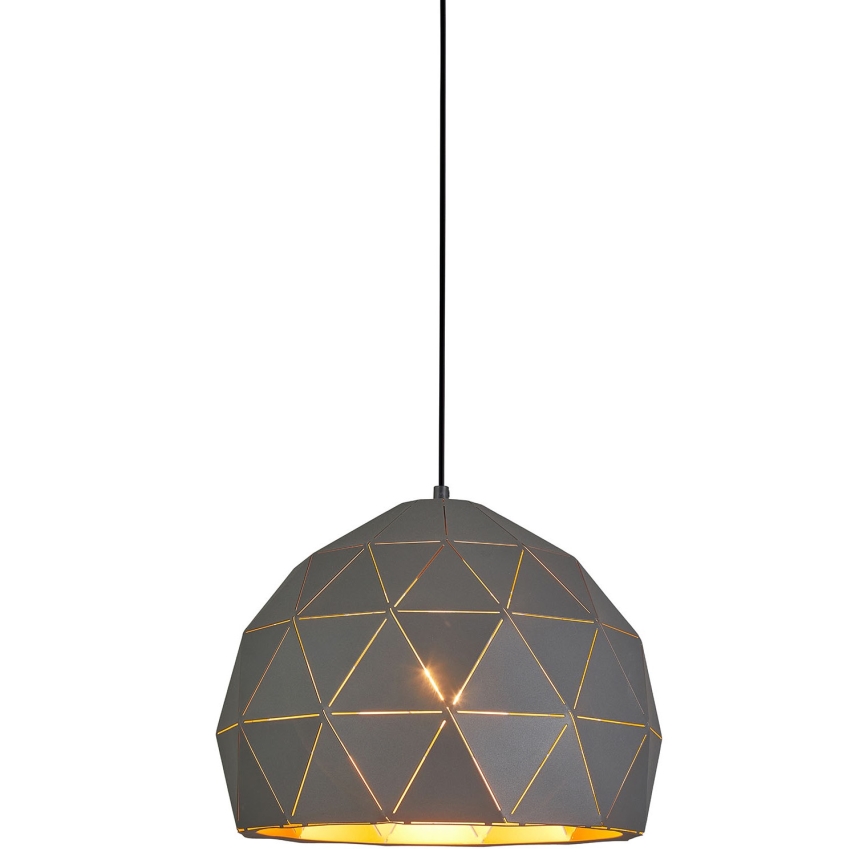 ITALUX - Lustra ar auklu HARLEY 1xE27/40W/230V melna