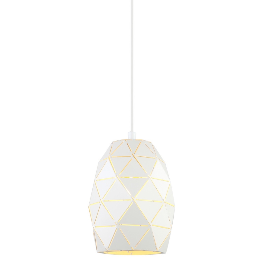 ITALUX - Lustra ar auklu HARLEY 1xE27/40W/230V balta