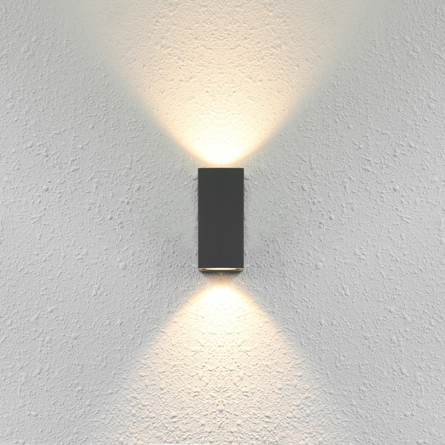 ITALUX - Āra sienas lampa GENTA 2xGU10/40W/230V IP54 15 cm