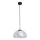 ITALUX - Pakaramā lampa uz troses AINALE 1xG9/7W/230V melna/caurspīdīga