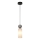 ITALUX - Piekaramā lampa uz vada SANTOS 1xG9/40W/230V melna