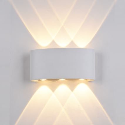 ITALUX - LED Āra sienas lampa GILBERTO 3xLED/2W/230V 3000K IP54