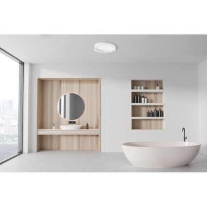 ITALUX - LED Regulējams griestu gaismeklis RANTE LED/58W/230V 3000-6500K Ø 50 cm balts + tālvadības pults