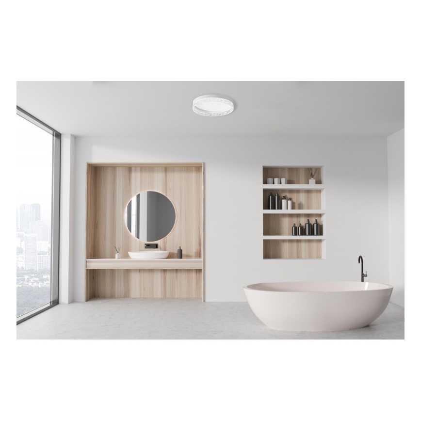 ITALUX - LED Regulējams griestu gaismeklis RANTE LED/58W/230V 3000-6500K Ø 50 cm balts + tālvadības pults