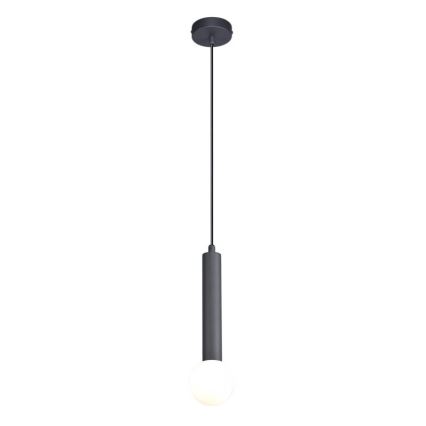 ITALUX - Karājoša lampa uz vada FILANO 1xG9/5W/230V melna