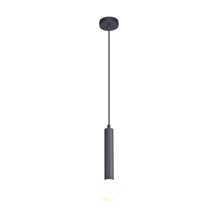 ITALUX - Karājoša lampa uz vada FILANO 1xG9/5W/230V melna