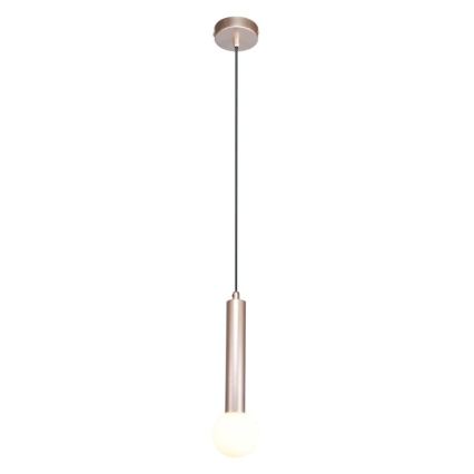 ITALUX - Lustra uz troses FILANO 1xG9/5W/230V rožu zelts