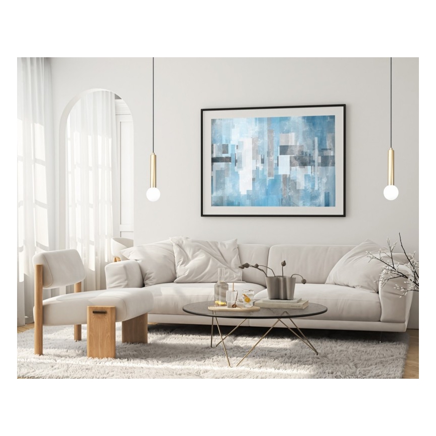 ITALUX - Karājoša lustra uz kabeļa FILANO 1xG9/5W/230V zeltaina