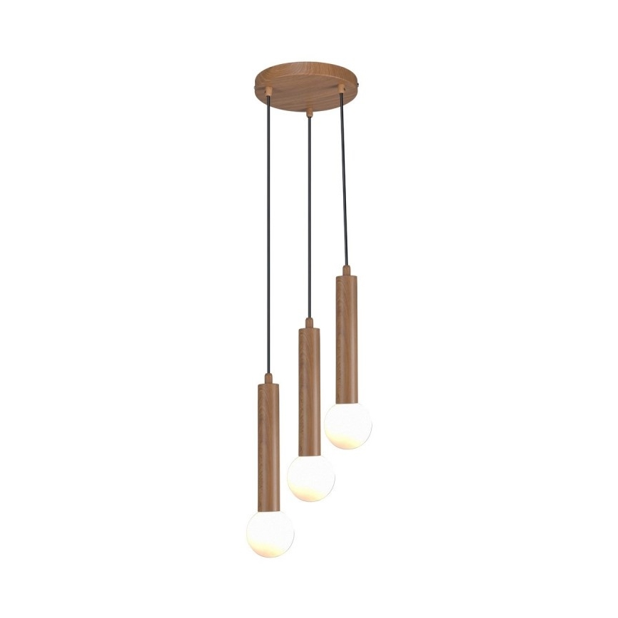 ITALUX - Piekaramā lampa uz stieples FILANO 3xG9/5W/230V brūna