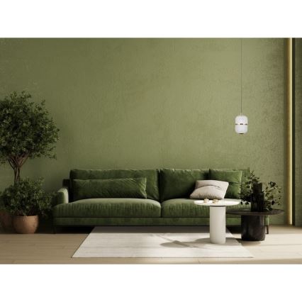 ITALUX - LED lustra uz troses ALANI LED/6W/230V 3000K melna/zelta