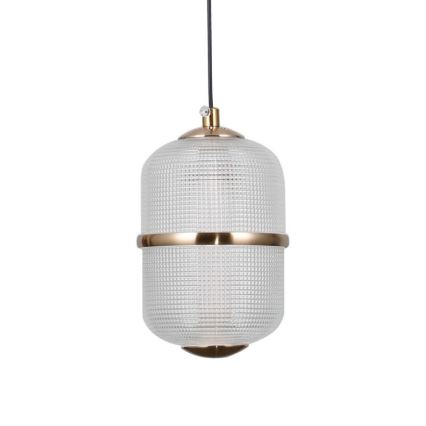 ITALUX - LED lustra uz troses ALANI LED/6W/230V 3000K melna/zelta