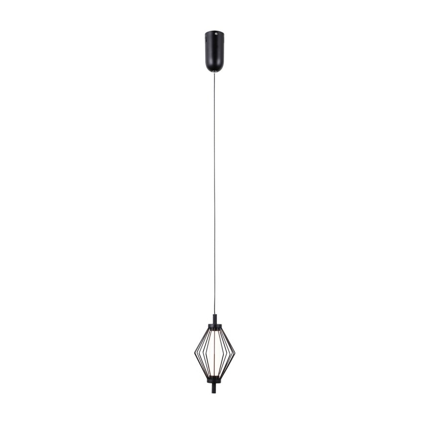 ITALUX - LED lustra uz troses SEVILLA LED/5W/230V 3000K melna