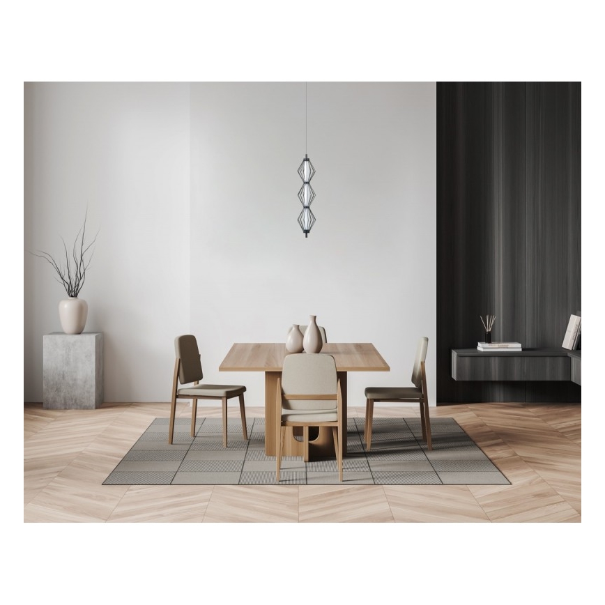 ITALUX - LED lustra uz kabeļa SEVILLA LED/15W/230V 3000K melna