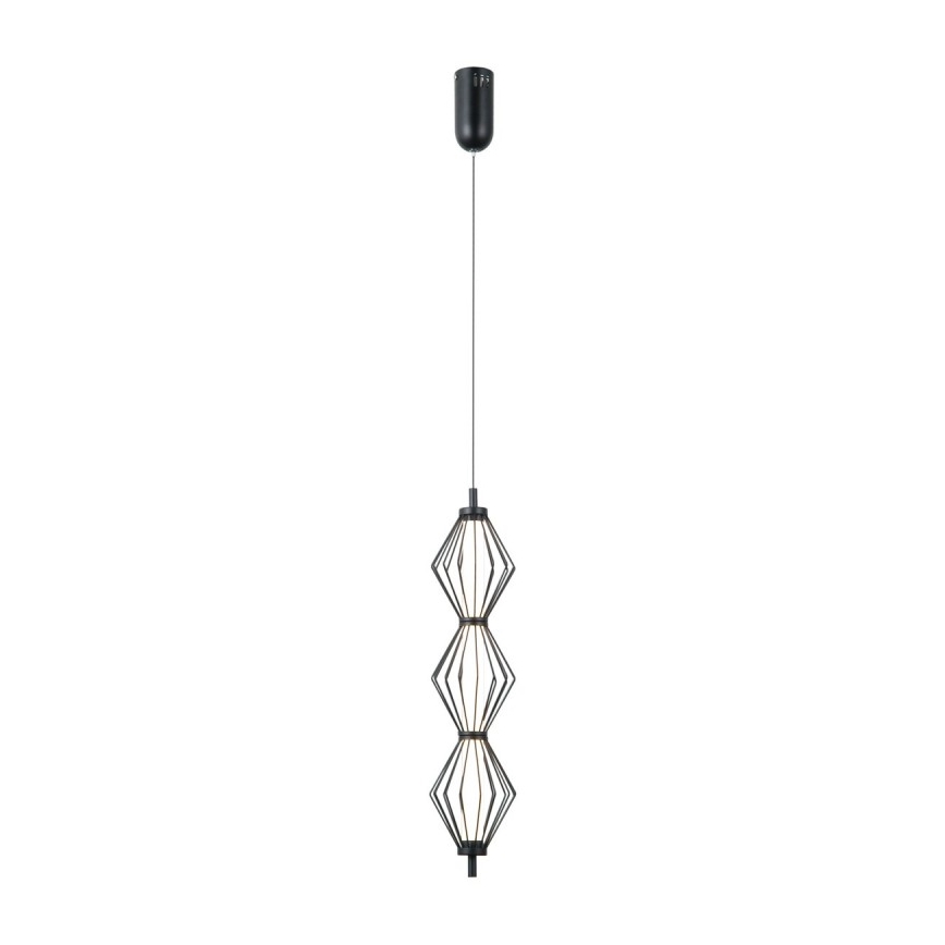 ITALUX - LED lustra uz kabeļa SEVILLA LED/15W/230V 3000K melna