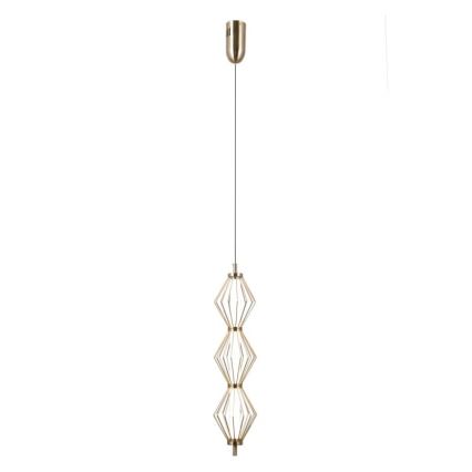 ITALUX - LED lustra uz vada SEVILLA LED/15W/230V 3000K zelta