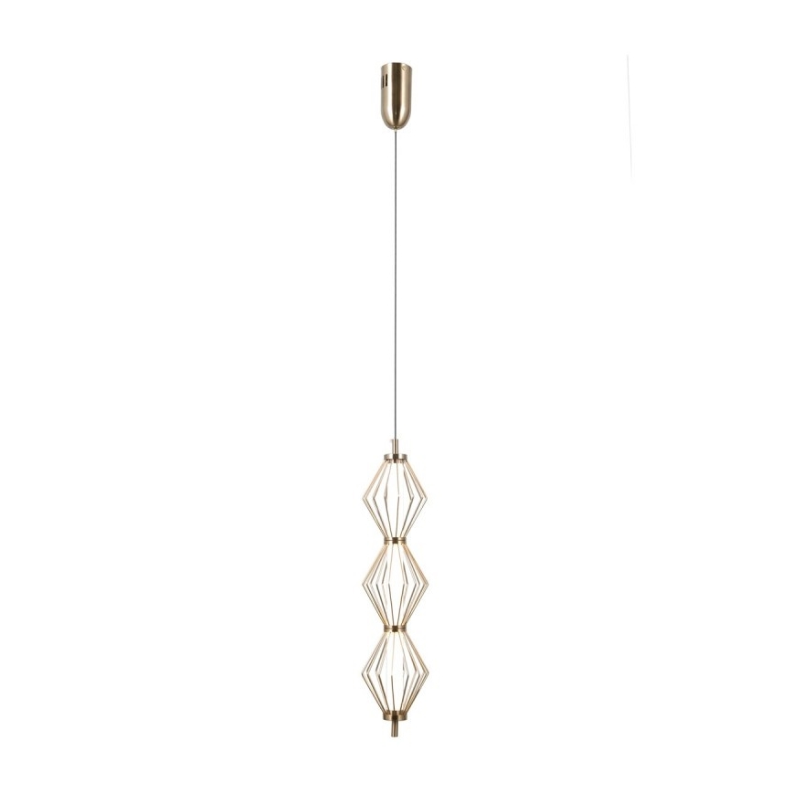 ITALUX - LED lustra uz vada SEVILLA LED/15W/230V 3000K zelta