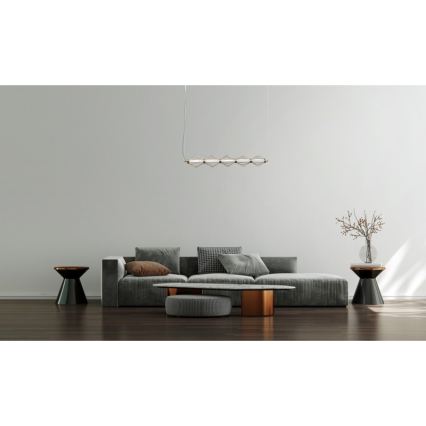 ITALUX - LED lustra uz troses SEVILLA LED/25W/230V 3000K zelta