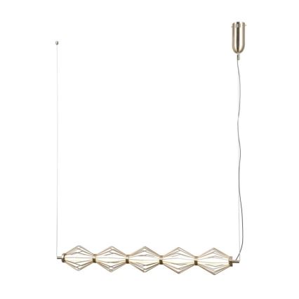 ITALUX - LED lustra uz troses SEVILLA LED/25W/230V 3000K zelta