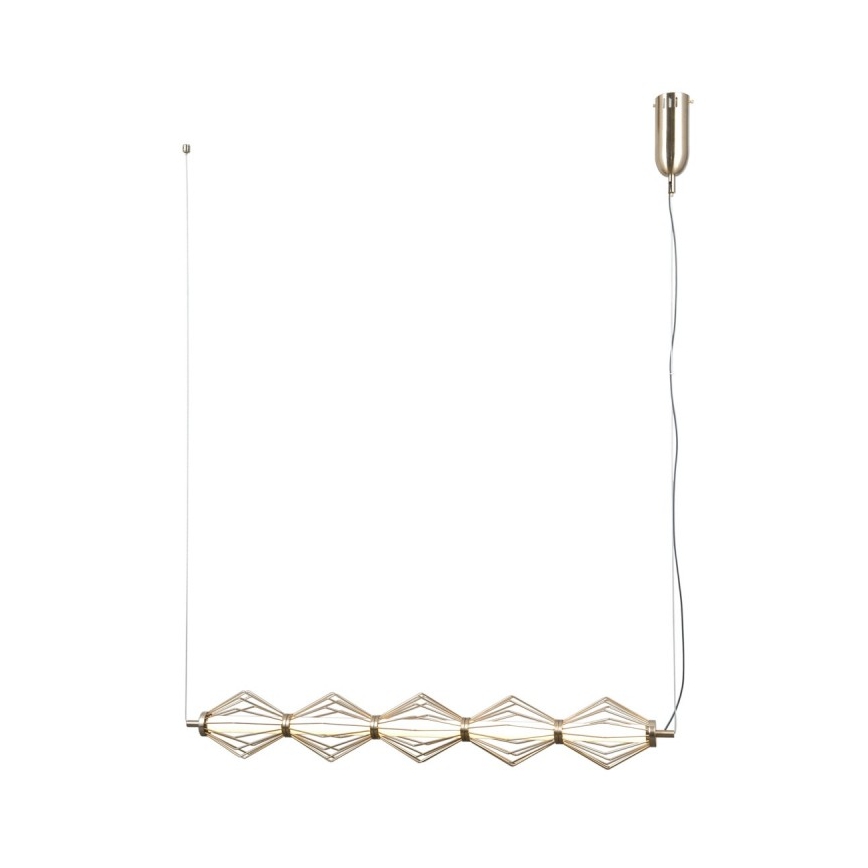 ITALUX - LED lustra uz troses SEVILLA LED/25W/230V 3000K zelta
