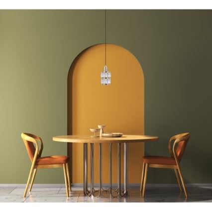 ITALUX - Pakaramā lustra ALMA uz vada 1xE27/40W/230V zelta