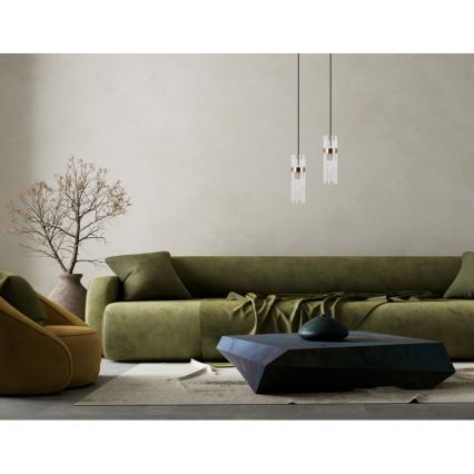 ITALUX - Pakaramais gaismeklis ar vadu TARASO 1xE14/40W/230V zelta